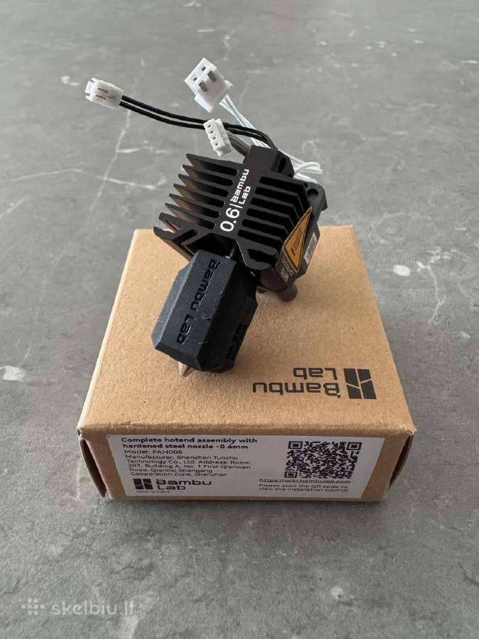 Bambulab X1c detalės - nuotraukos Nr. 2