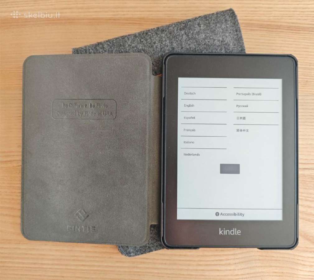 Amazon Kindle Paperwhite 4 (2018) 6" + dėkliukai