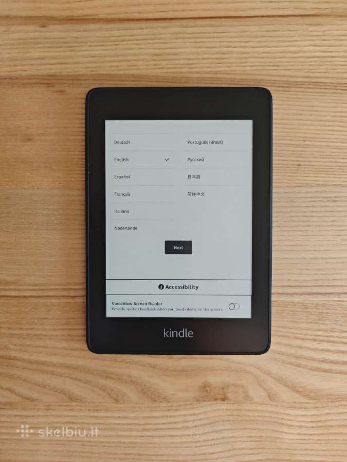 Amazon Kindle Paperwhite 4 (2018) 6" + dėkliukai - nuotraukos Nr. 2