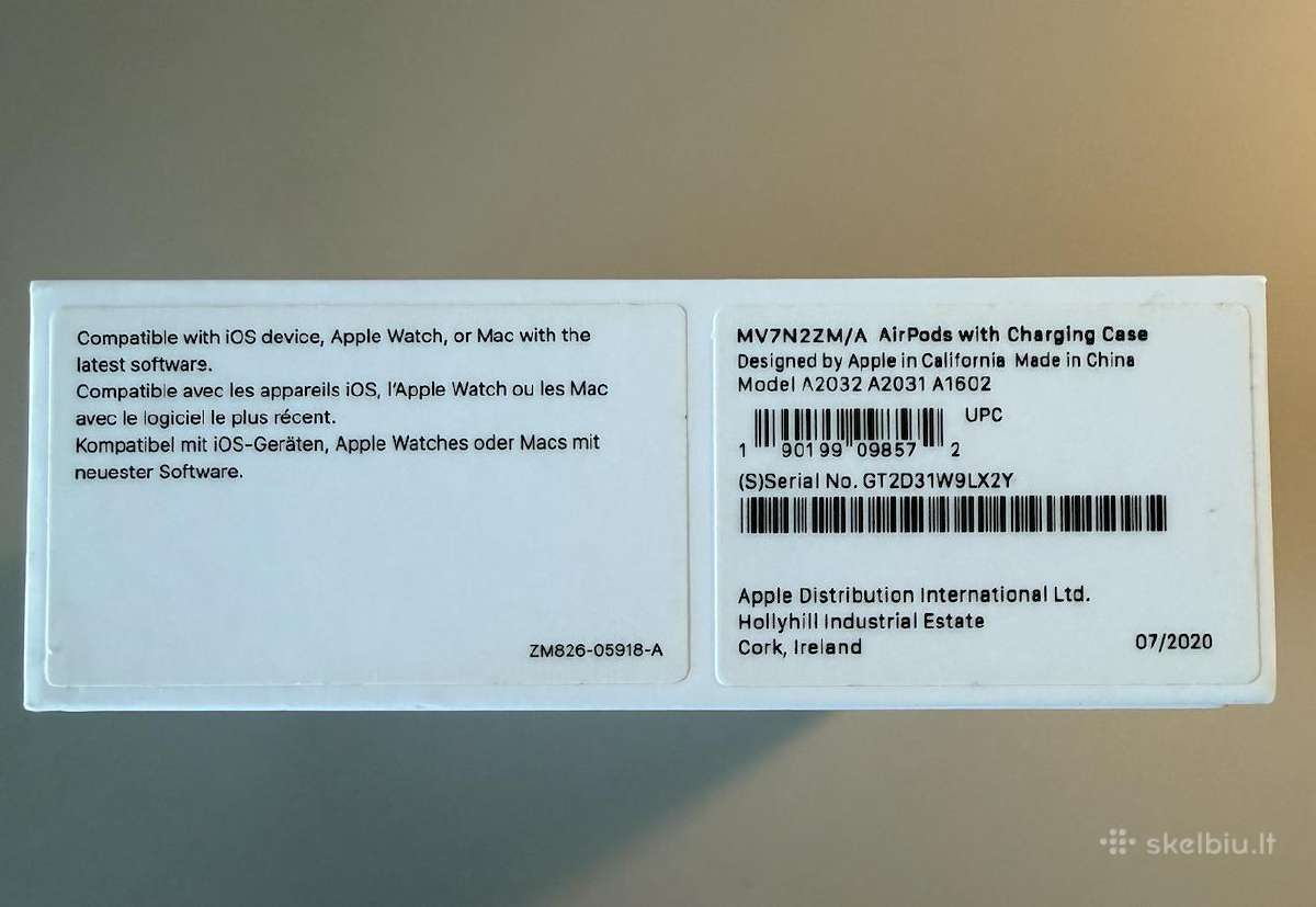 Apple Airpods 2 - nuotraukos Nr. 4