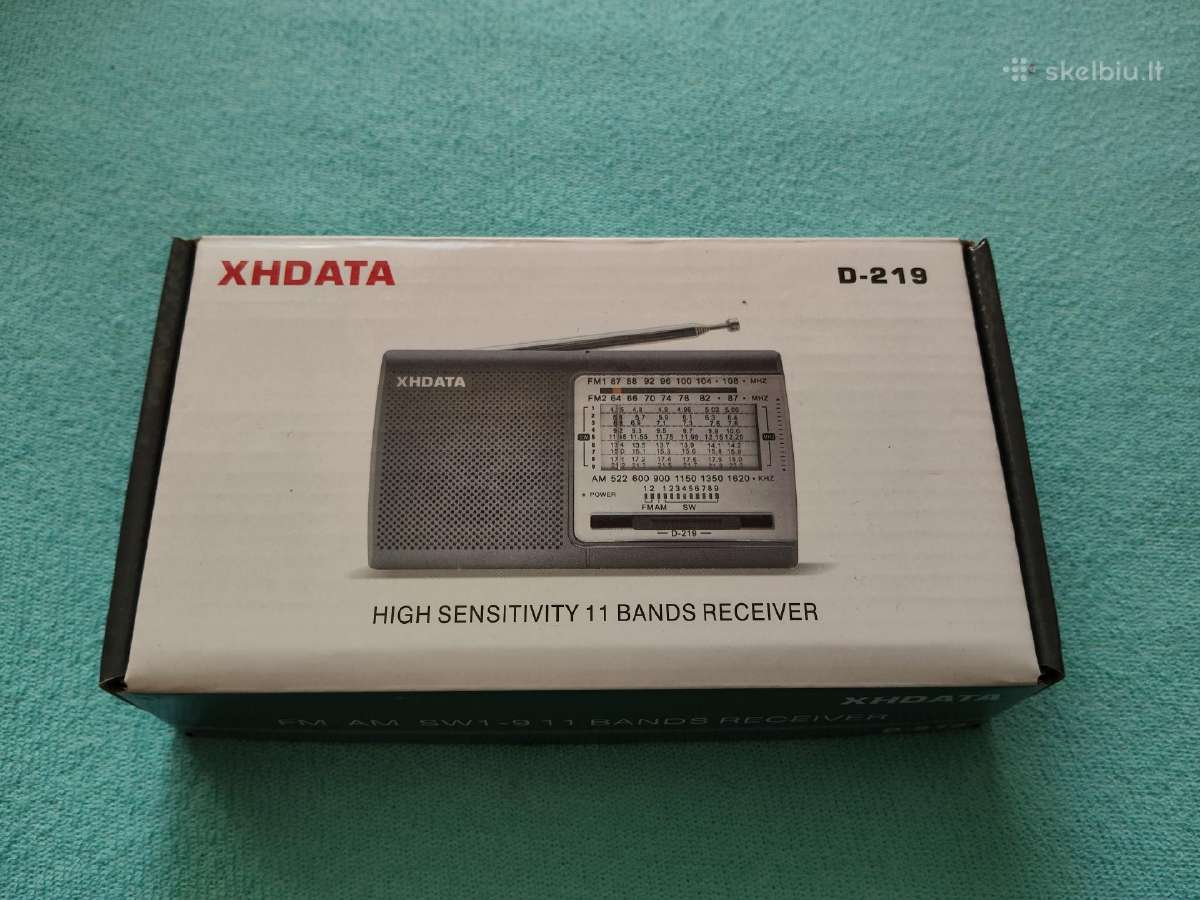 Xhdata D-219 radijo imtuvas