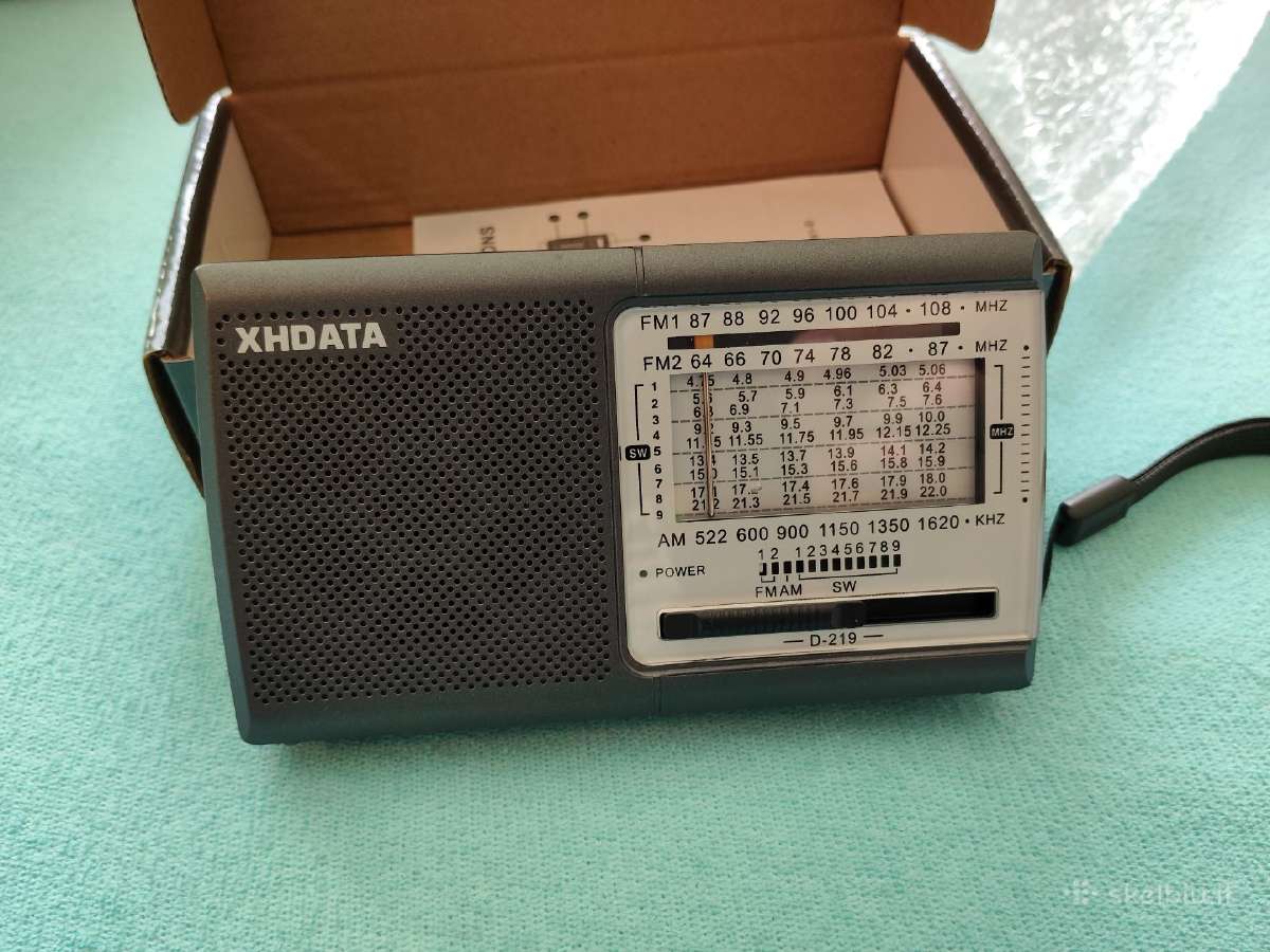 Xhdata D-219 radijo imtuvas - nuotraukos Nr. 3