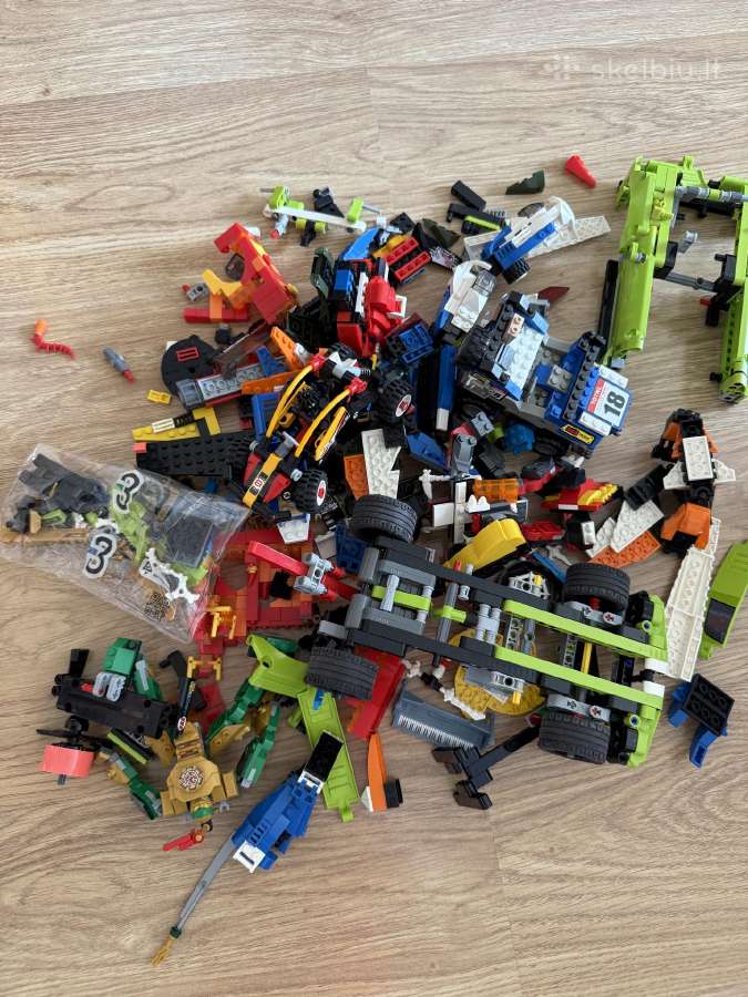 Lego detalės 1,7kg