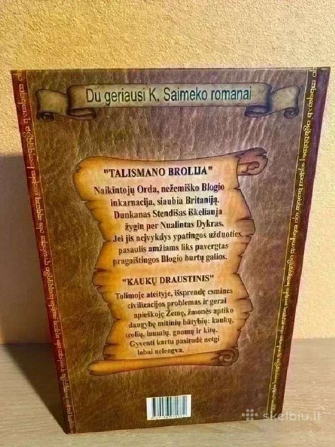 Knyga Clifford D. Simak kaukų draustinis - nuotraukos Nr. 2