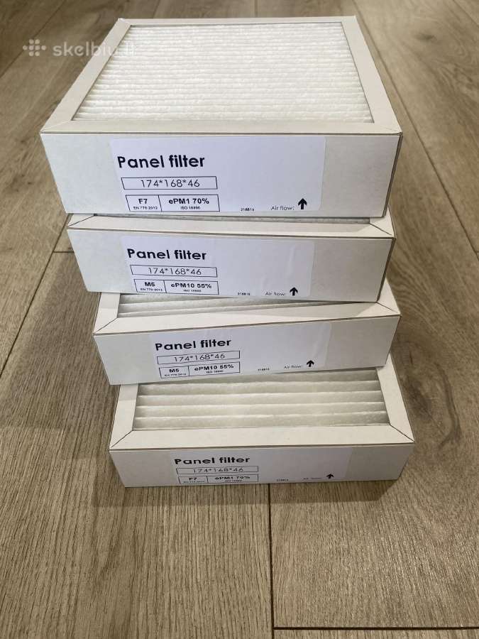 Rekuperatoriaus filtrai