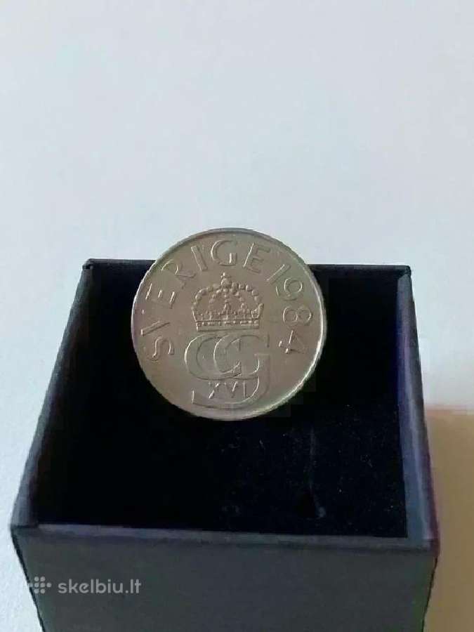 Moneta 5 kronos Švedija 1984 - nuotraukos Nr. 2