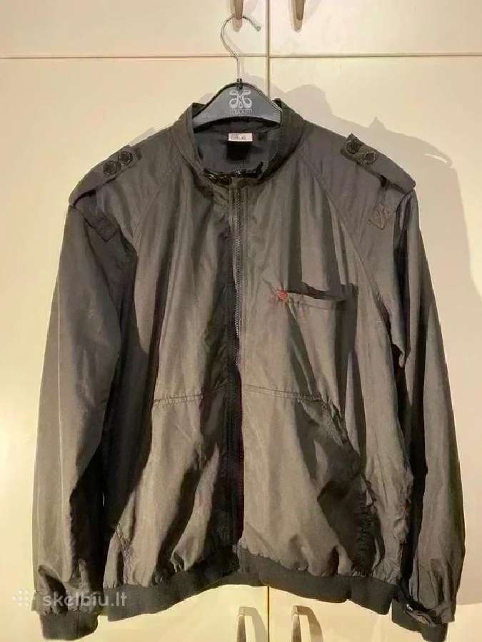 Vyriškas bomber stiliaus švarkelis striukė