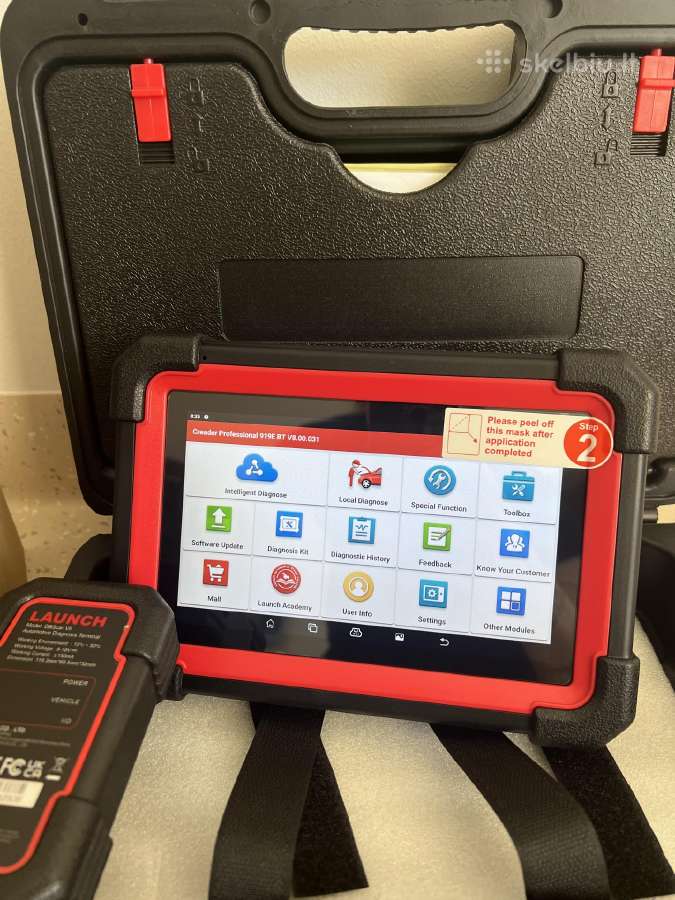 Launch X431 Crp919e Bt Nauja diagnostika - nuotraukos Nr. 4