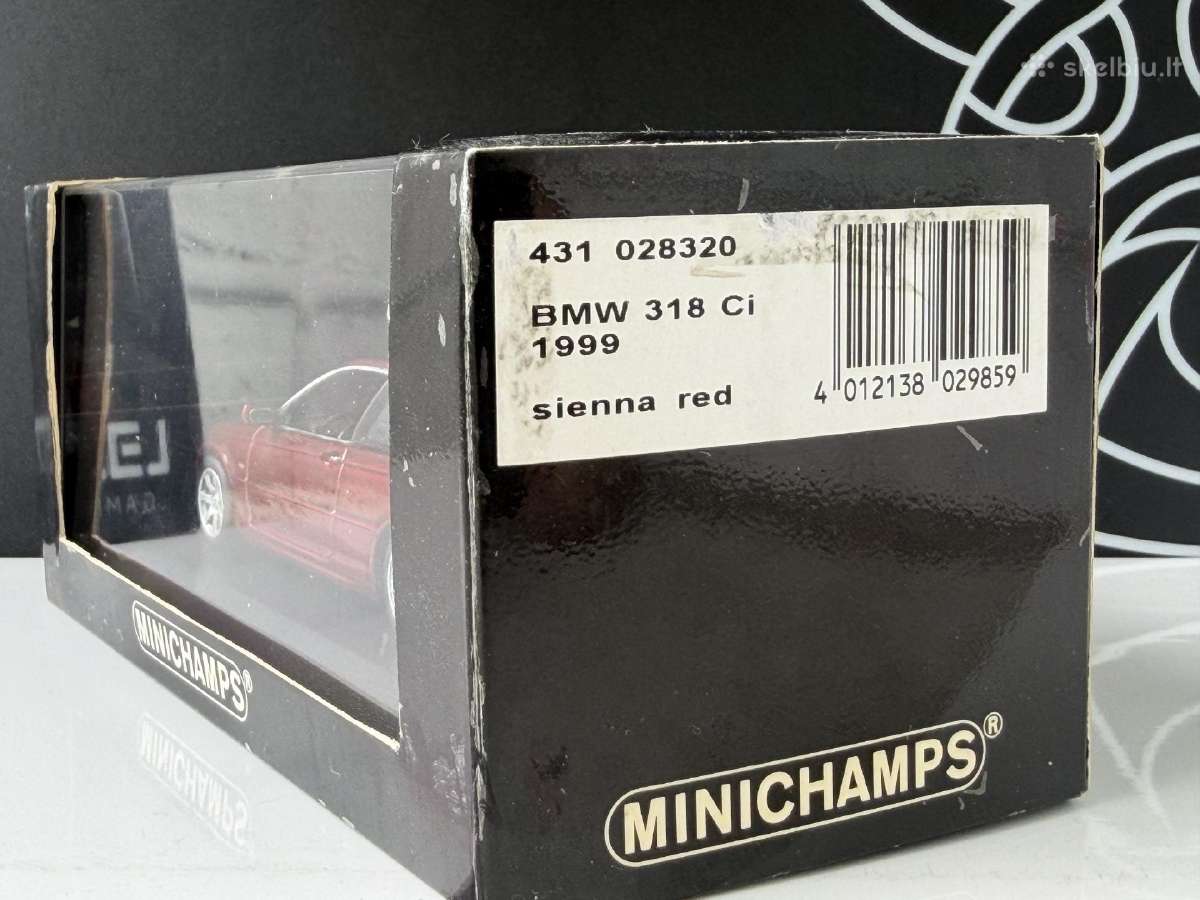 Bmw 318 Ci Coupe E46 1:43 - nuotraukos Nr. 9