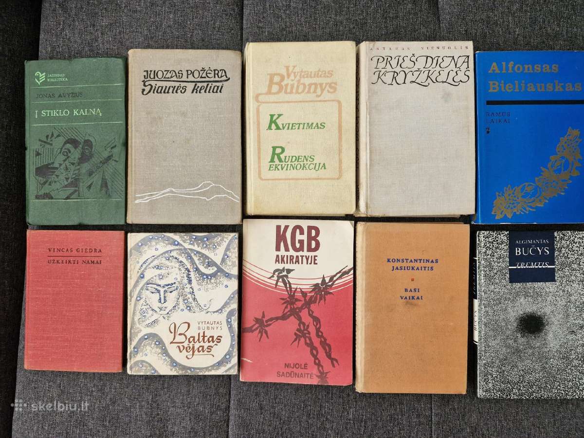 Lietuvių rašytojų knygos po 20 centų