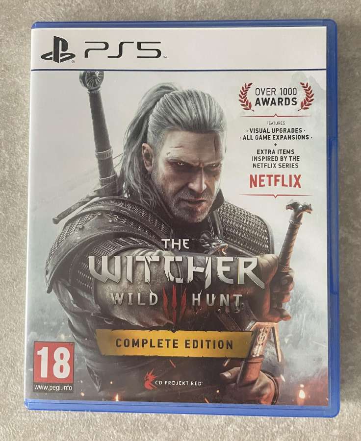 Witcher 3 complete edition Ps5