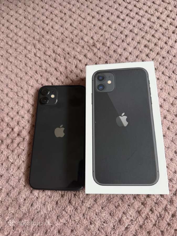 iPhone 11 64gb juodos spalvos