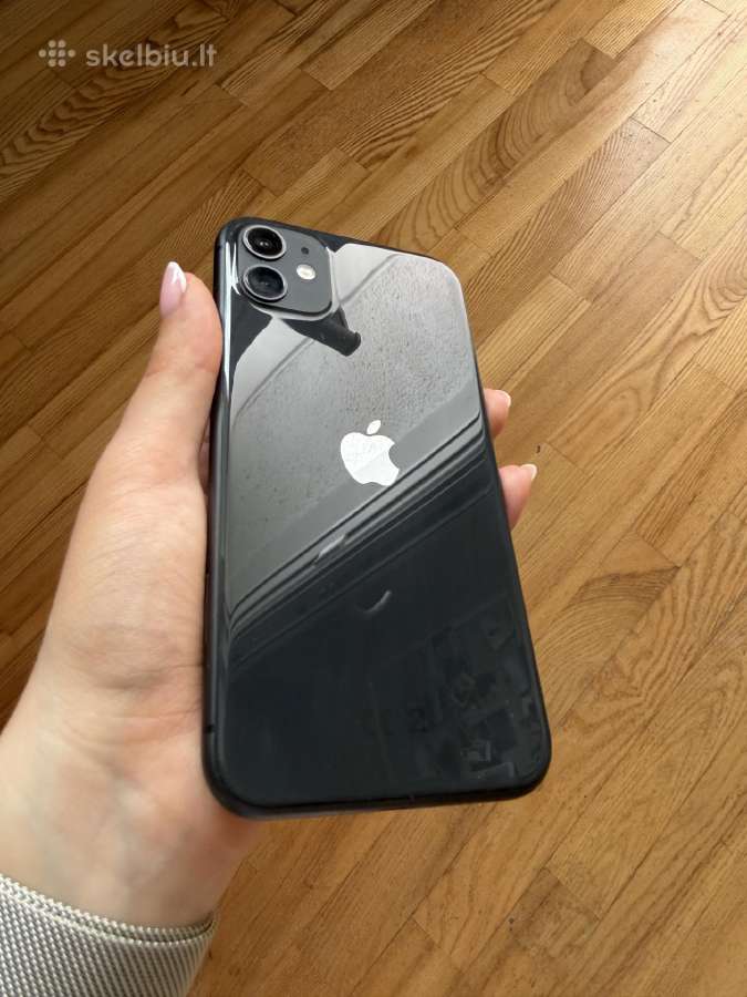 iPhone 11 64gb juodos spalvos - nuotraukos Nr. 6