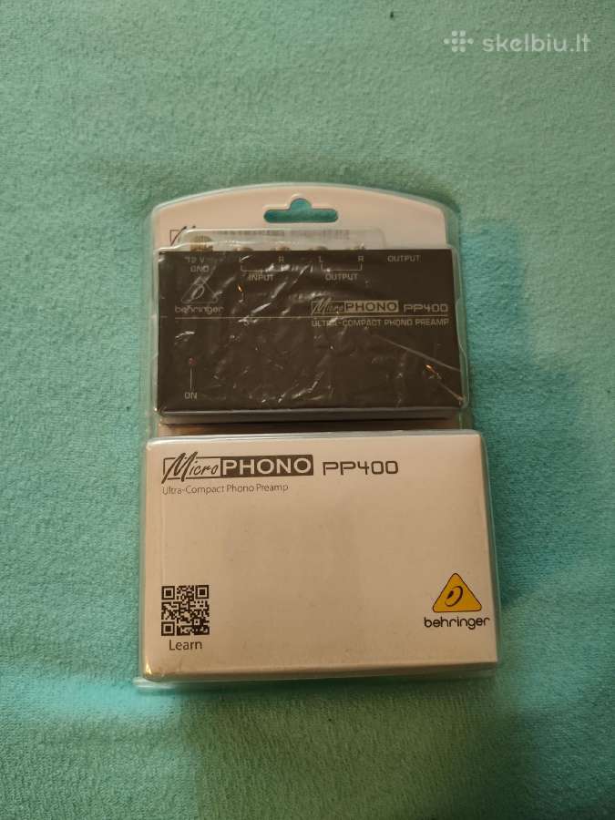 Fonokorektorius Behringer Micro Phono Pp440