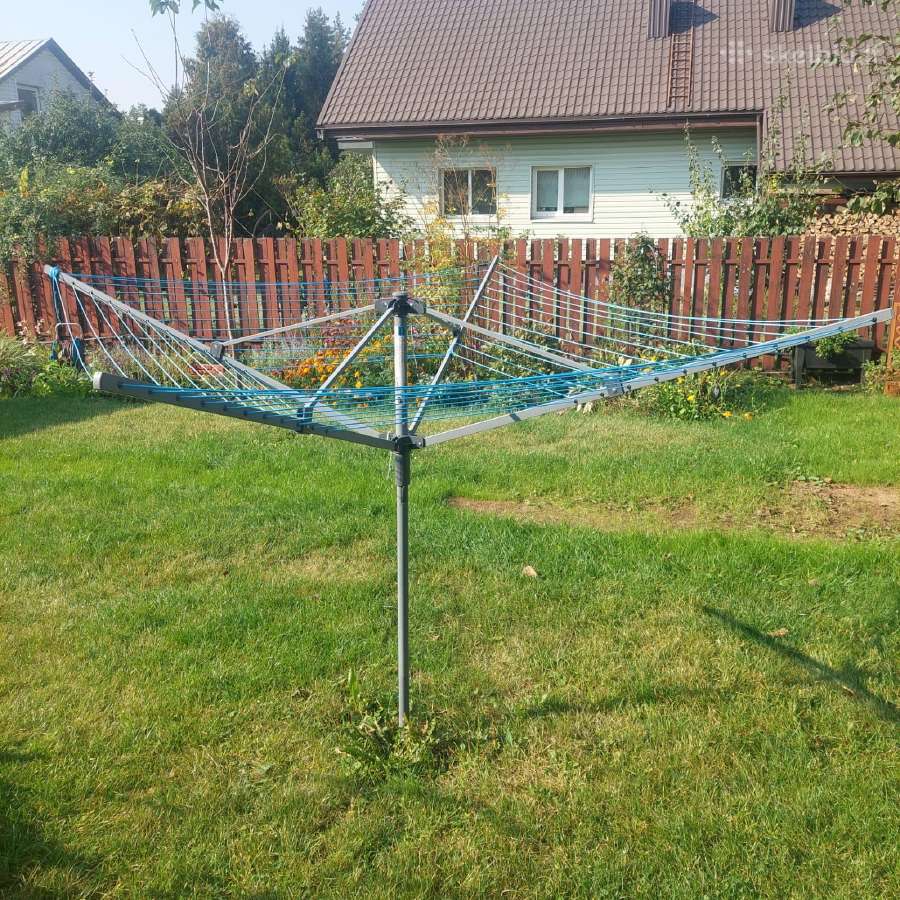Džiovyklė skalbinių, lauko - nuotraukos Nr. 3