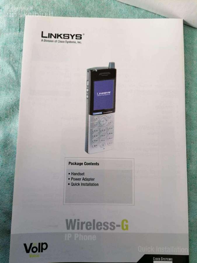 Linksys Wip330 Wireless-g Ip Phone - nuotraukos Nr. 3