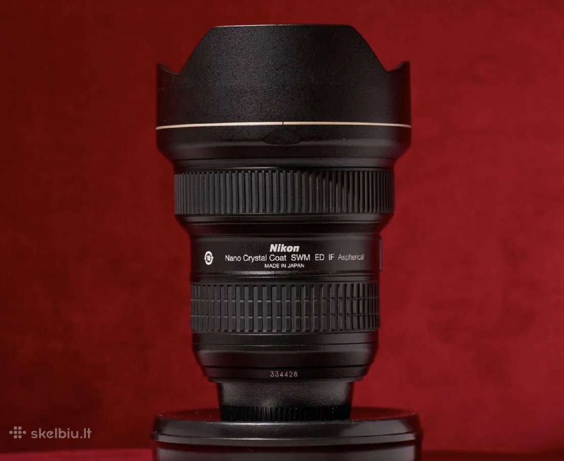 Mažai naudotas Nikon Af-s 14-24mm F/2.8 G - nuotraukos Nr. 3