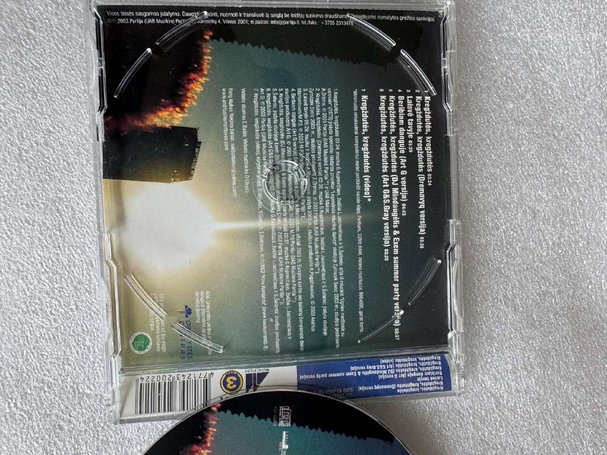 Foje ,Vandenyje" kasete ir CD A.mamontov. , Kregž - nuotraukos Nr. 5
