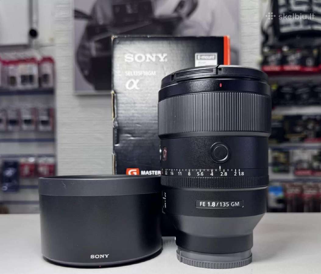 Sony objektyvas Fe 135mm f/1.8 Gm