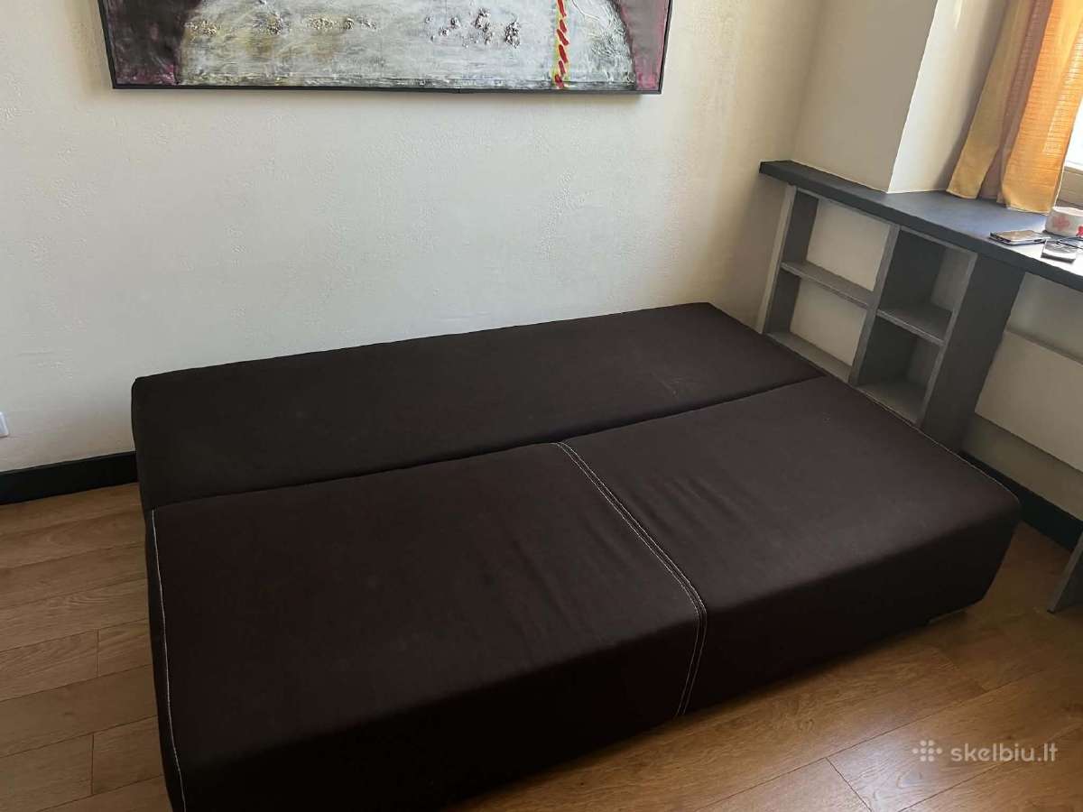 Sofa-lova su patalynės dėže - nuotraukos Nr. 3