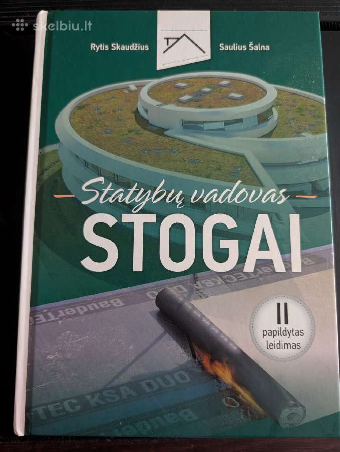 Statybų vadovas Stogai – II papildytas leidimas