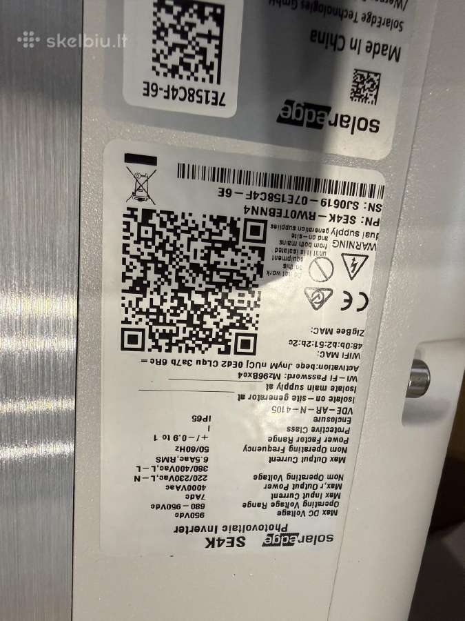 Inverteris 4kw, trifazis - nuotraukos Nr. 5