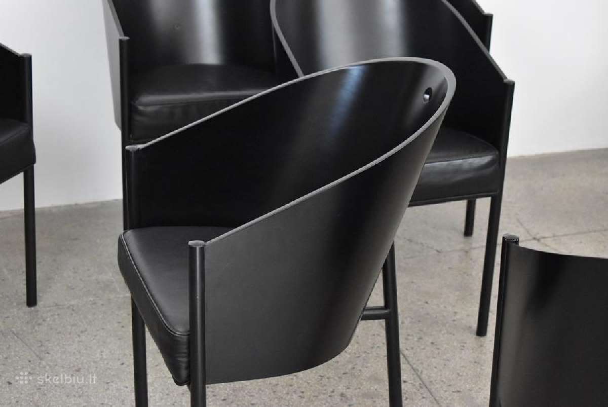Kėdės Philippe Starck "Costes" 18 vnt. - nuotraukos Nr. 3