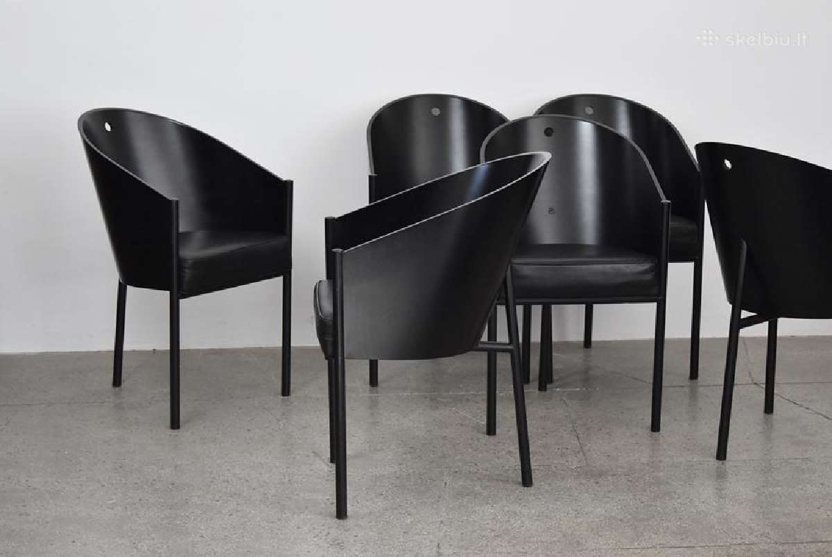 Kėdės Philippe Starck "Costes" 18 vnt. - nuotraukos Nr. 9