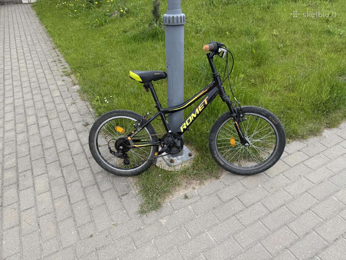 Parduodamas vaikuškas dviratis Romet Rambler 2 20