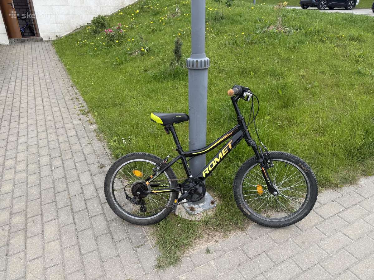 Parduodamas vaikuškas dviratis Romet Rambler 2 20 - nuotraukos Nr. 2
