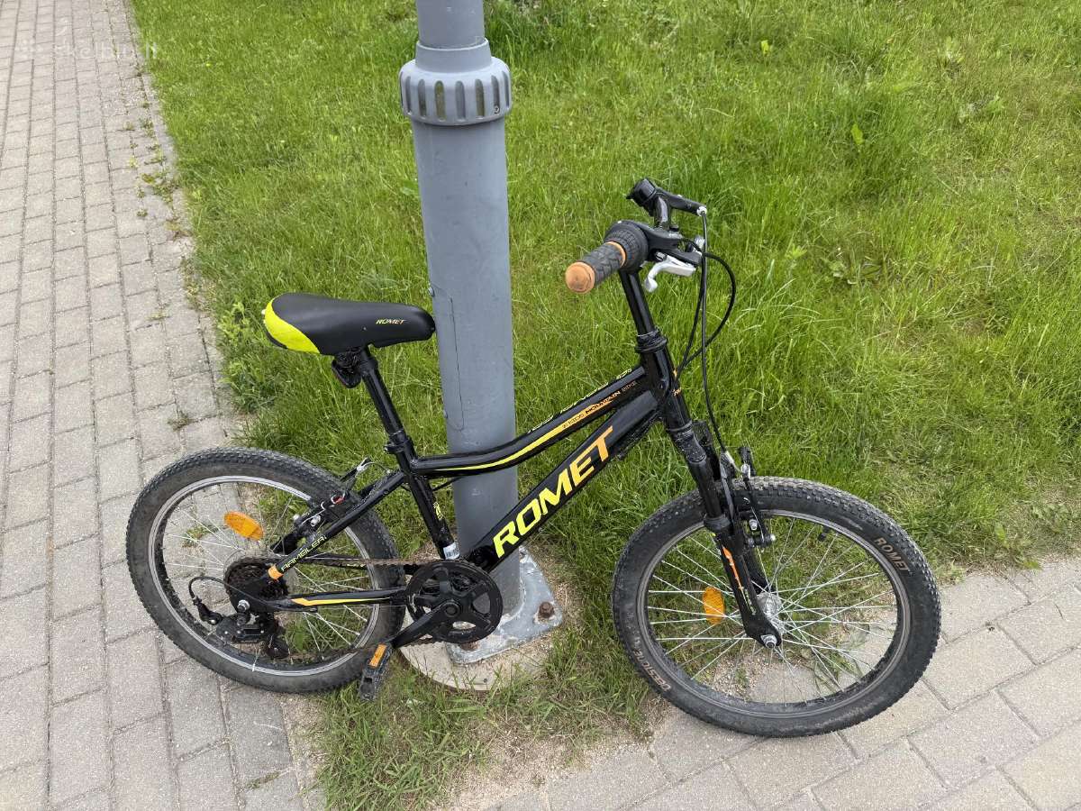Parduodamas vaikuškas dviratis Romet Rambler 2 20 - nuotraukos Nr. 6