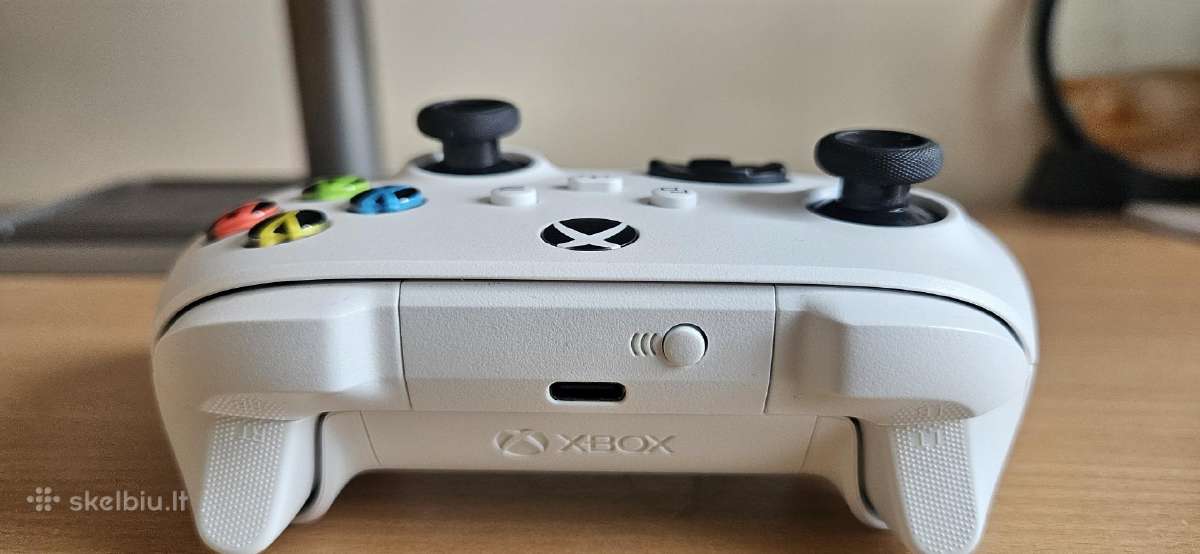 Originalus Xbox belaidis valdiklis (baltas) - nuotraukos Nr. 2