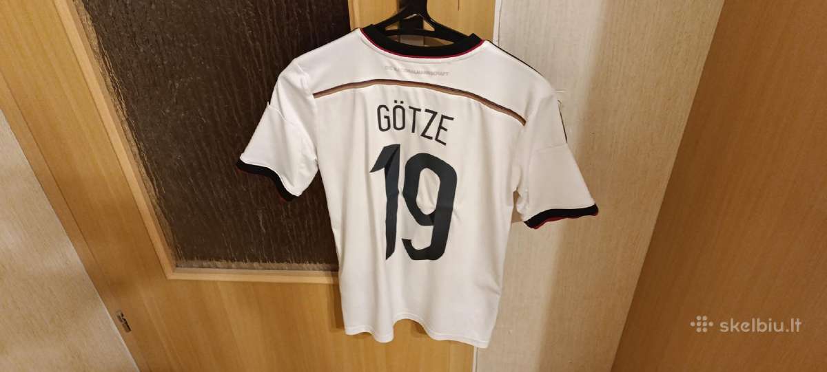 Adidas Vokietijos Gotze futbolo marškinėliai - nuotraukos Nr. 2