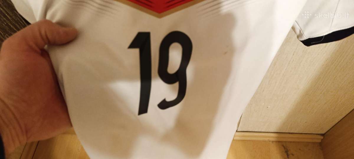 Adidas Vokietijos Gotze futbolo marškinėliai - nuotraukos Nr. 5