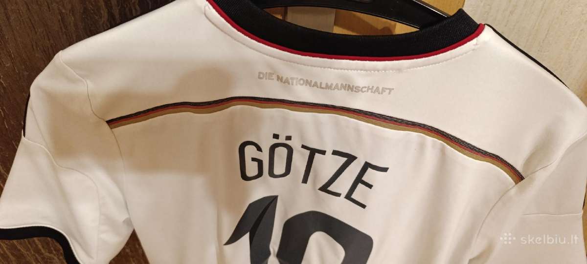 Adidas Vokietijos Gotze futbolo marškinėliai - nuotraukos Nr. 9