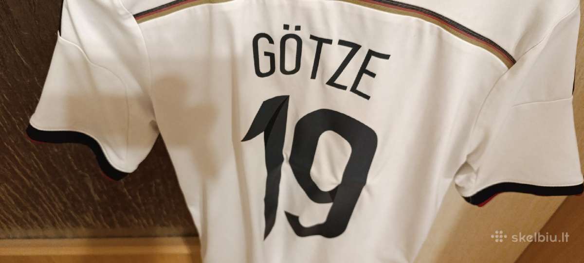 Adidas Vokietijos Gotze futbolo marškinėliai - nuotraukos Nr. 10