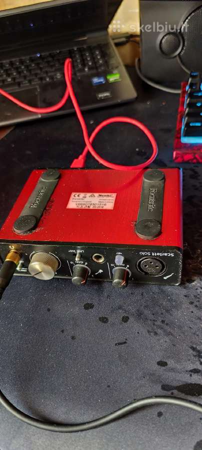 Focusrite Scarlett Solo - nuotraukos Nr. 2