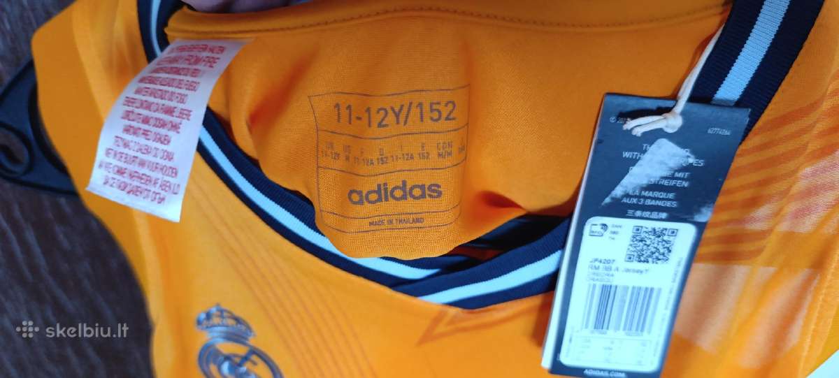 Adidas Real Madrid krepšinio marškinėliai 11-12 m. - nuotraukos Nr. 7