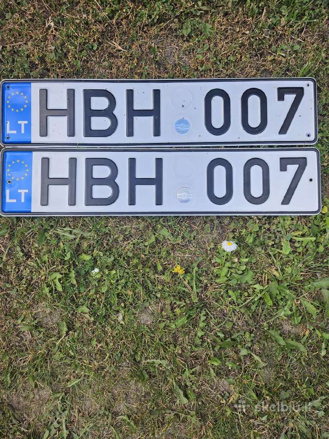 Valstybiniai numeriai