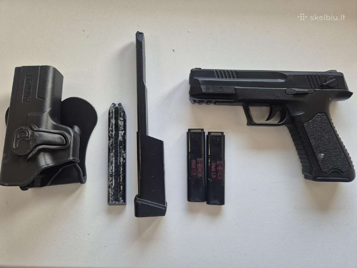 Airsoft pistoletas glock elektrinis