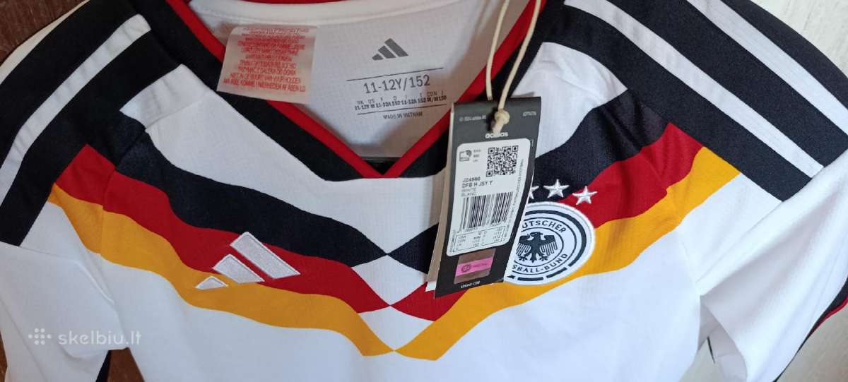 Adidas Vokietijos Kimmich futbolo marškinėliai - nuotraukos Nr. 4