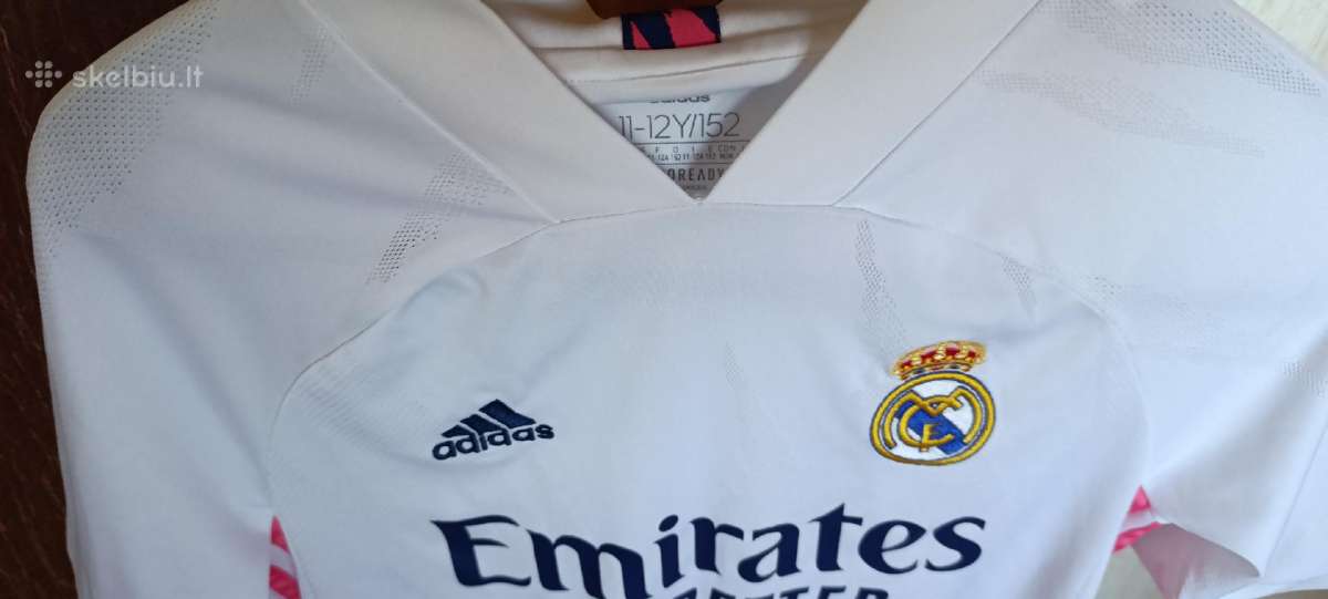 Adidas Real Madrid futbolo marškinėliai 11-12 metų - nuotraukos Nr. 4