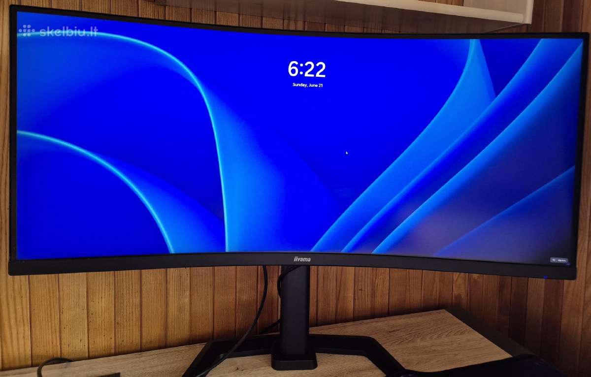Iiyama G-master Gb3467wqsu-b1 Red Eagle Monitorius