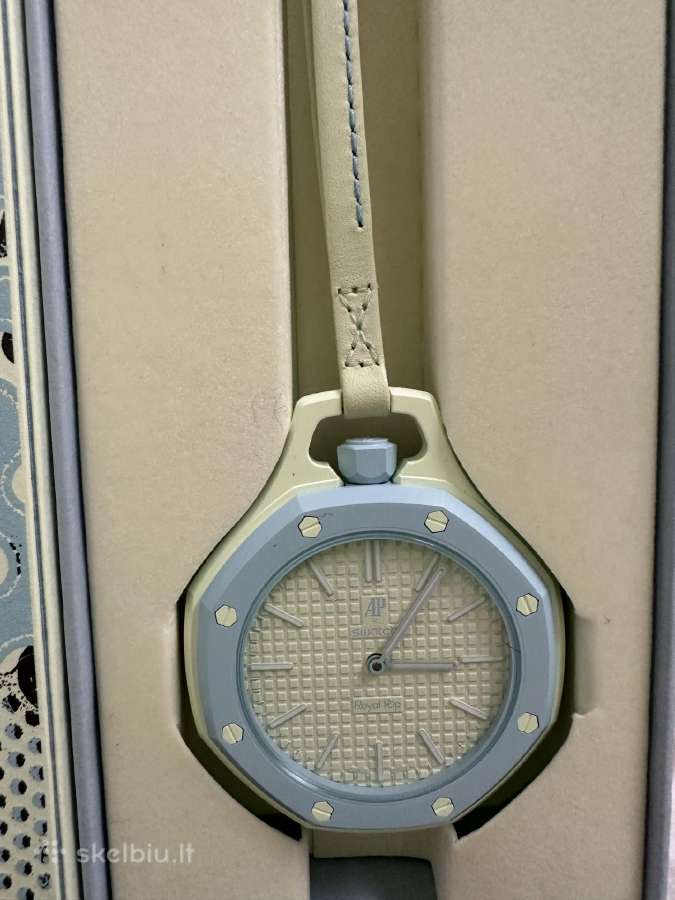 Ap x Swatch Royal Pop Blaue Acht Pocket Watch