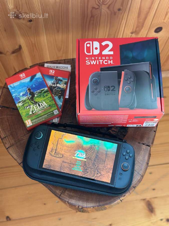 Nintendo Switch 2 + Zelda Botw + Zelda Totk