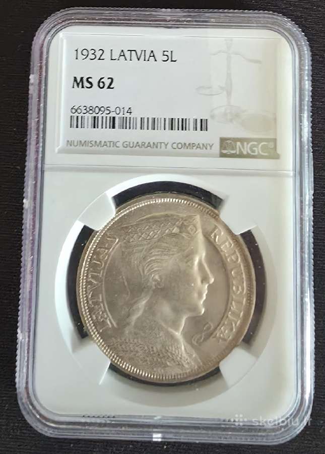 5 Latai 1932 Ms – 62