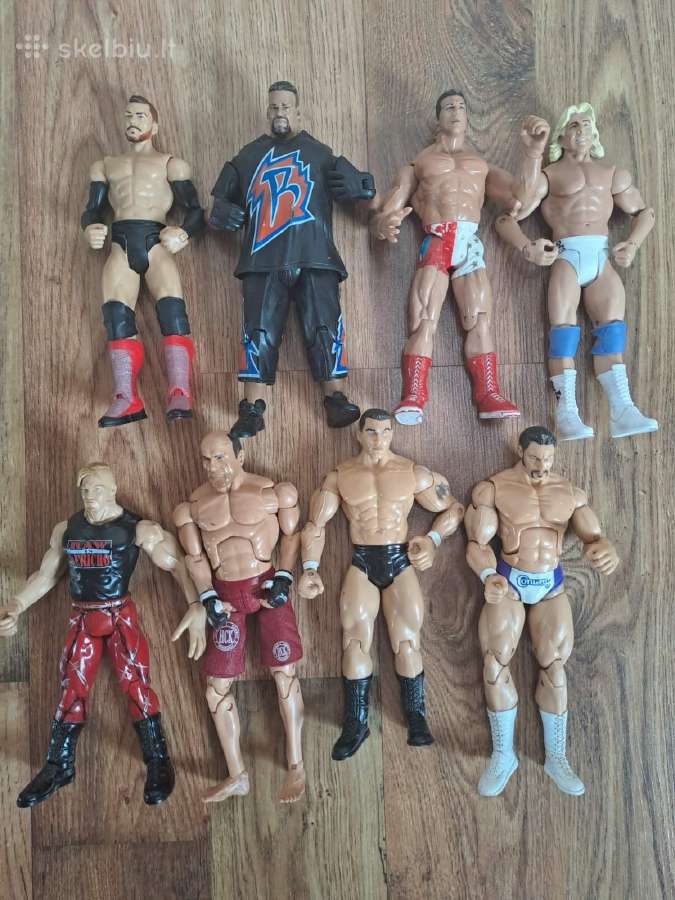 Wwe kovotojų figūrėlės - nuotraukos Nr. 2