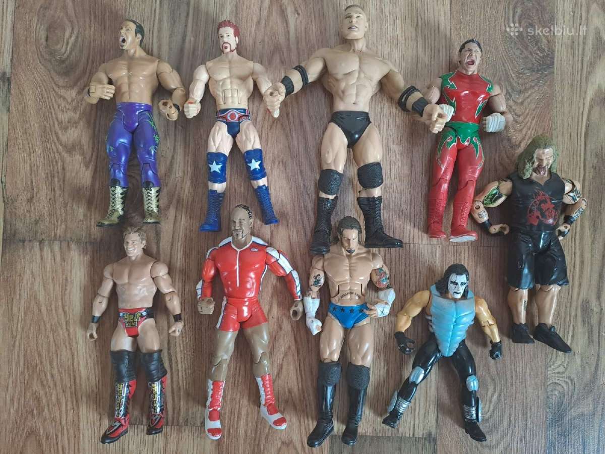 Wwe kovotojų figūrėlės - nuotraukos Nr. 3