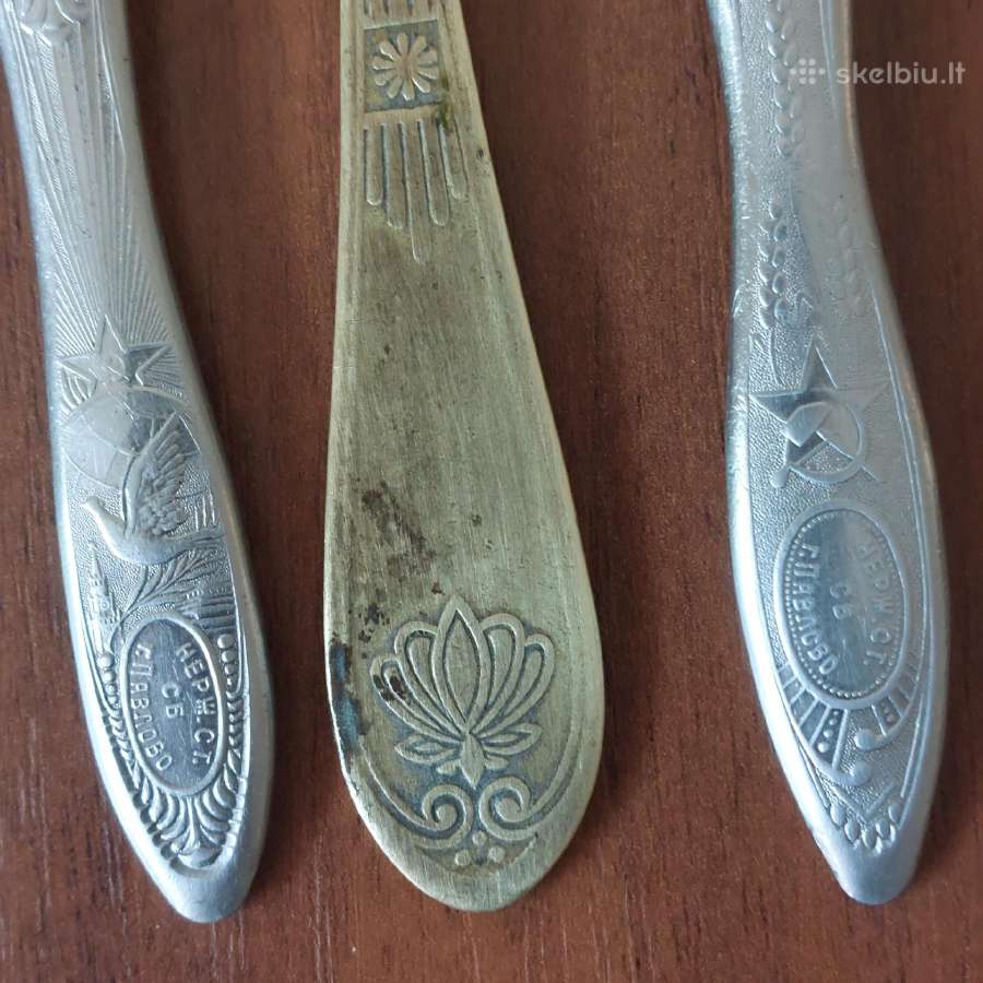 Stalo peiliai ir šakutės .Russian Art - nuotraukos Nr. 11