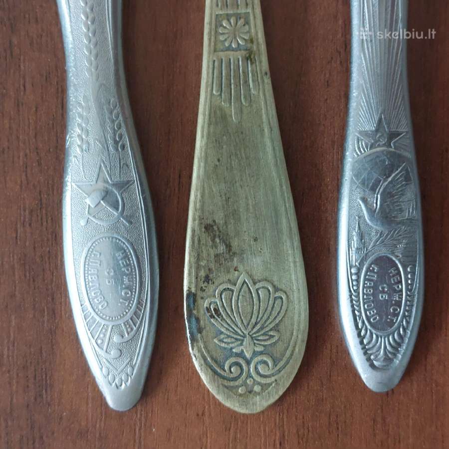 Stalo peiliai ir šakutės .Russian Art - nuotraukos Nr. 12